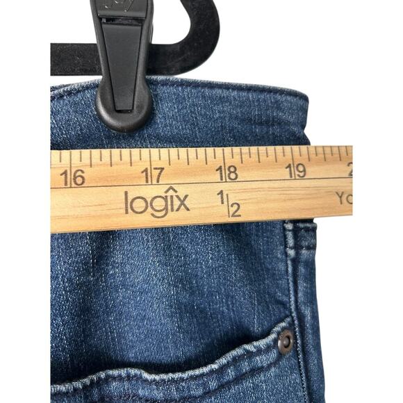 Sofia Jeans by Sofia Vergara Womens Size 18 Melisa High Rise Flare Blue Wide Leg - Picture 12 of 16